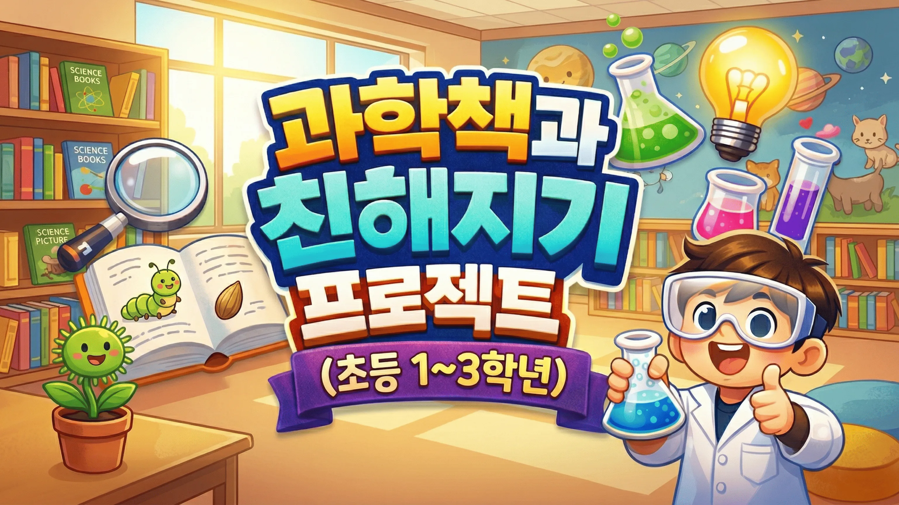 [초1~3] 안다과학 - 과학책과 친해지기 프로젝트 (+간단 실험) [과학상식]