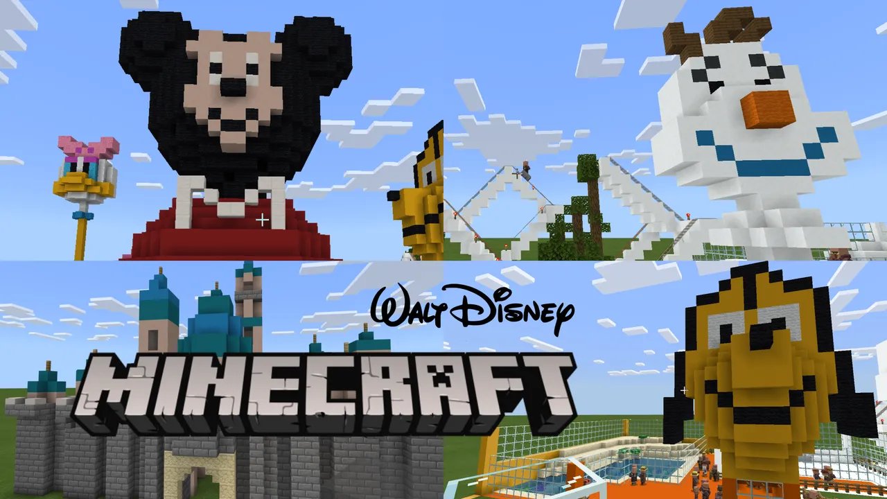 마인크래프트 초중급 : 나만의 디즈니랜드