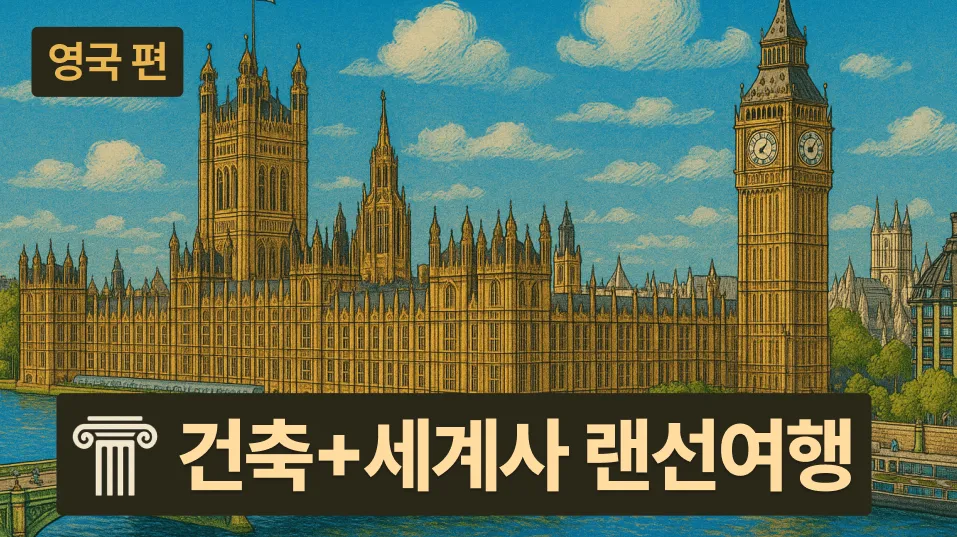 [영국(1편) 건축물+세계사] "내 죽음은, 쉿! 비밀!" 영국 넬슨 제독을 아시나요? 대치동 20년 경력 선생님과 떠나는 랜선여행