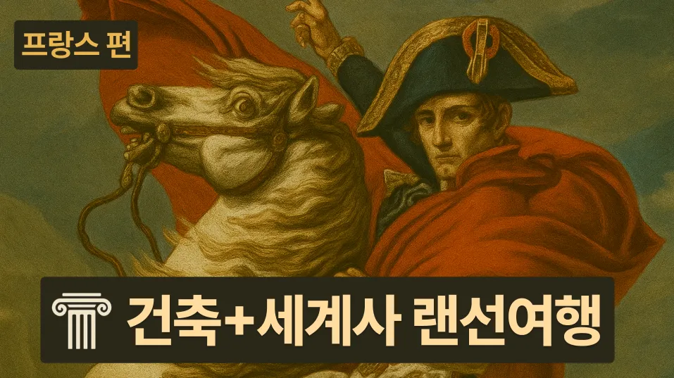 [프랑스 건축물+세계사] 나폴레옹의 교황 망신 주기! 대치동 20년 경력 강사와 함께하는 세계사 랜선여행