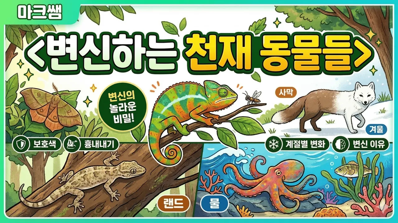 [New] 나뭇잎인 줄 알았지? 변신의 천재 동물들과 떠나는 과학 탐험 [과학탐구]