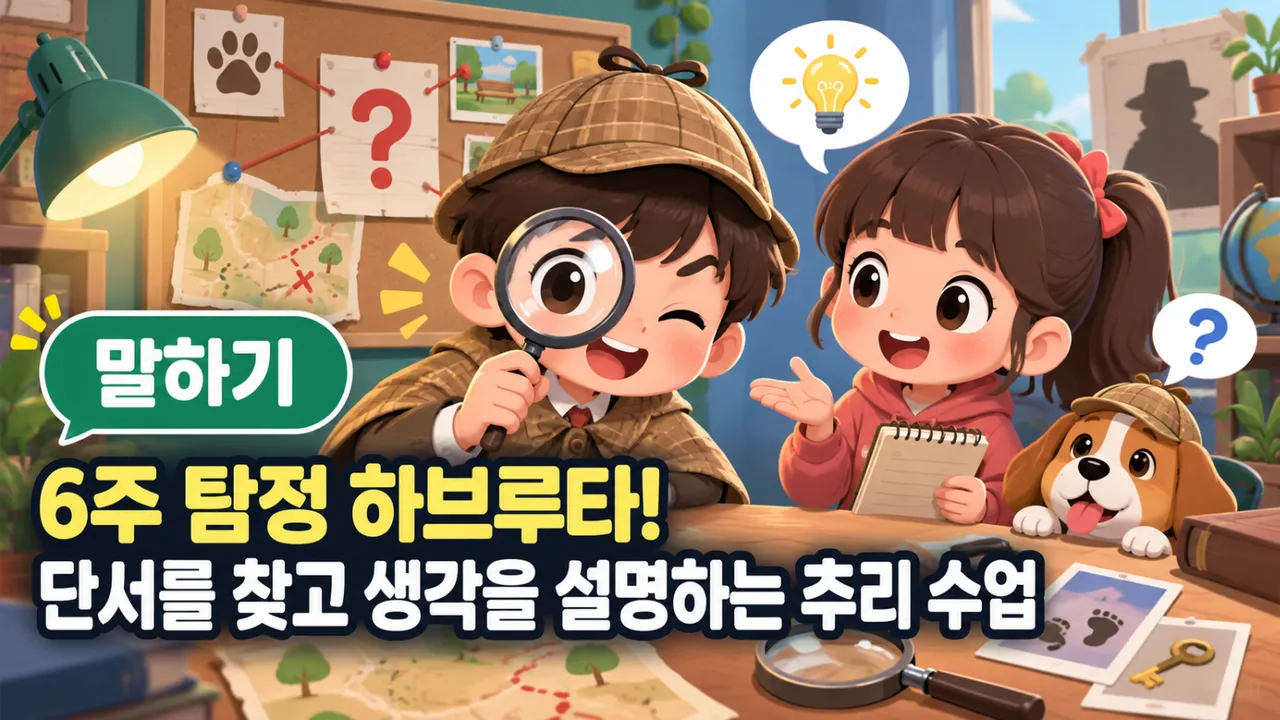 6주 추리퀴즈 하브루타! 범인 찾기·창의수학·논리퀴즈로 생각하고 설명하기