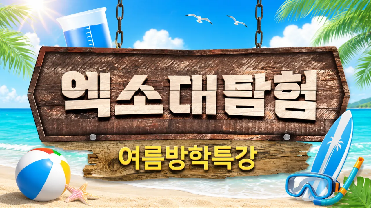 2026 여름 엑소대탐험 : 초등 저학년에 끝내는 중학 물,화,생,지 기본개념
