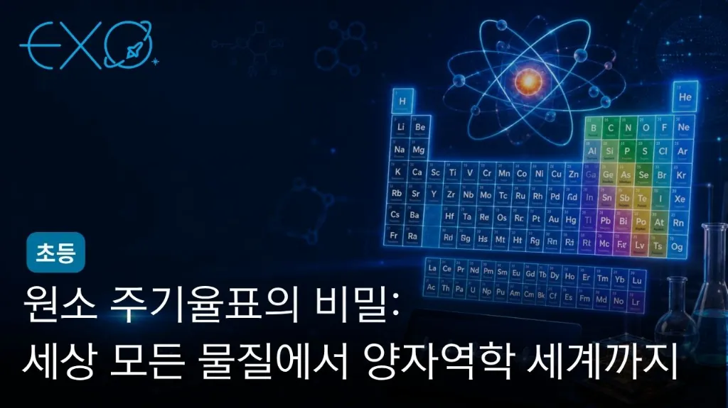 원소 주기율표의 비밀: 세상 모든 물질에서 양자역학세계까지