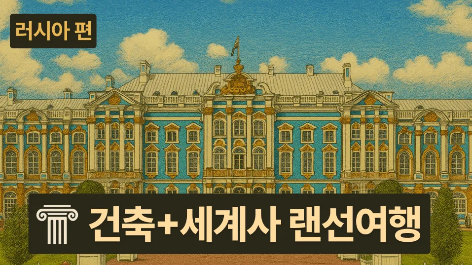 [러시아 건축물+세계사] 히틀러가 보석 도둑? 대치동 20년 경력 강사와 함께하는 세계사 랜선여행