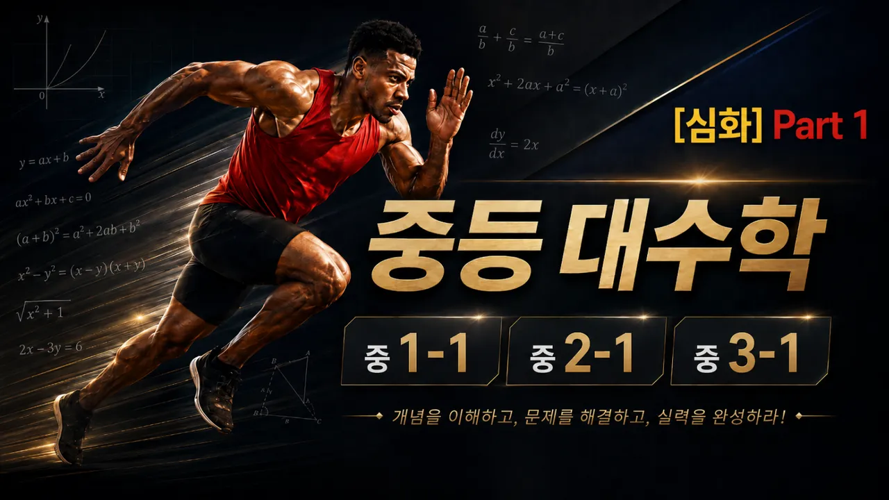 (중등선행) [심화] : 빠른 진도를 원하는 학생을 위한 중등 대수학 part 1 : 고등과정 연계