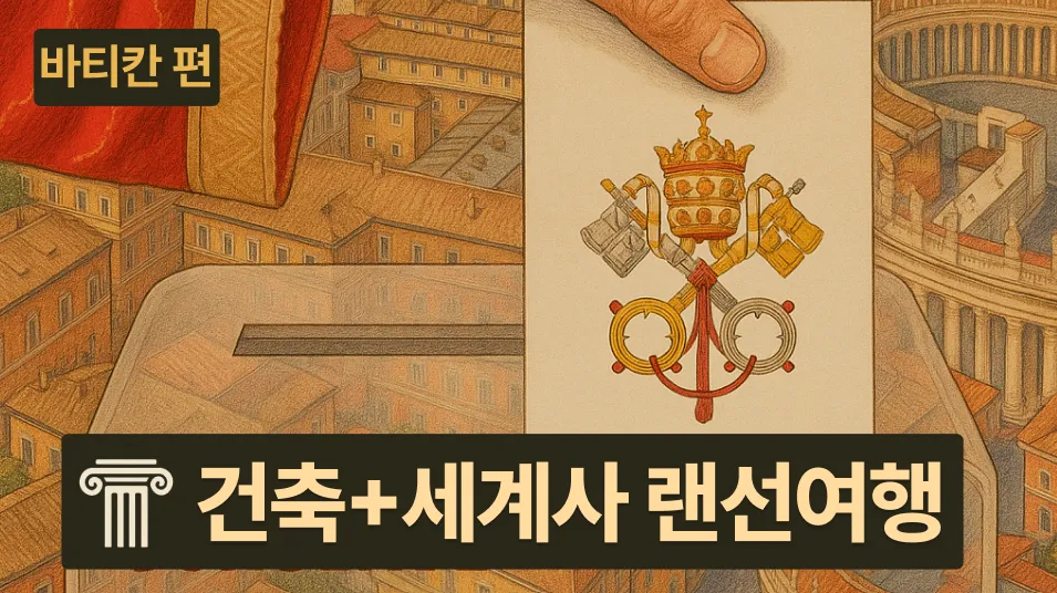 [바티칸 건축물+세계사] <천지창조> 그림 밑에서 새로운 교황을 선출? 대치동 20년 경력 강사와 함께하는 세계사 랜선여행
