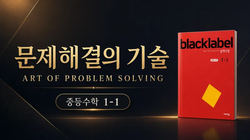 (중등선행) [문제해결의 기술(APS)] : 중등 1-1 : 고난도 문제 해결 기술 완벽 습득 (블랙라벨)-thumbnail