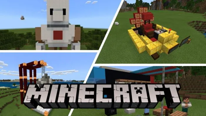 마인크래프트 배치고사 : 내가 지은 건축물을 자랑해요