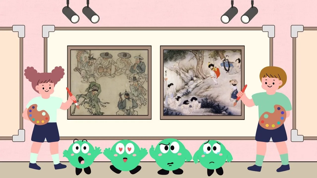 [역사X감정수업] 풍속화를 통해 배우는 조선사람들의 삶과 감정