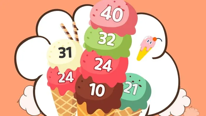 수학머리 자극 보드게임! 아이스크림 쌓고 연산력 키워요