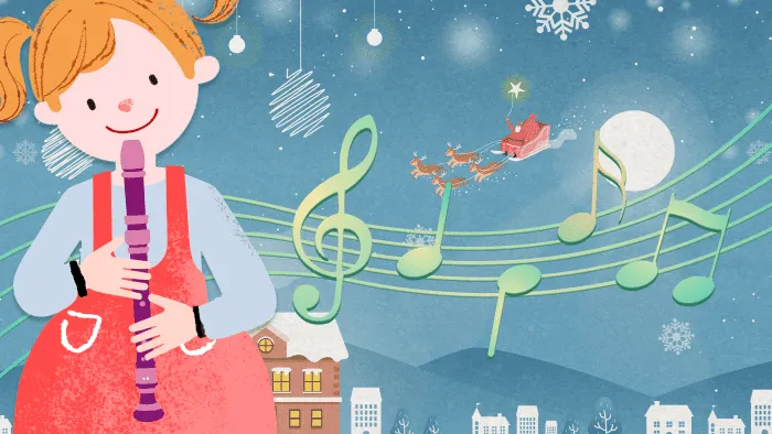 리코더로 즐기는 신나는 크리스마스! <창밖을 보라> 완벽 마스터