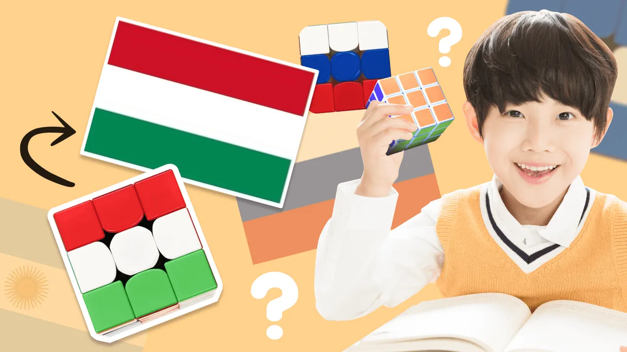 큐브로 떠나는 세계 여행 : 333큐브로 전 세계 국기 완성!