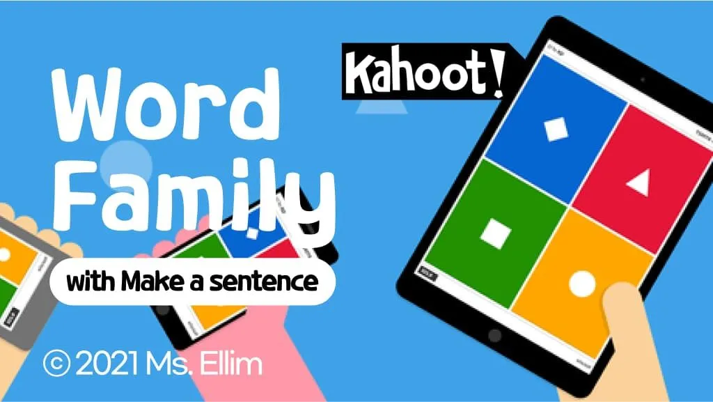 (스케줄 오픈 예정) 100% 영어 진행! 게임으로 배우는 word family