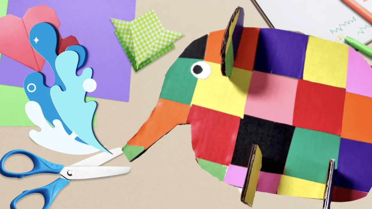 어떻게 읽을까? 재미있는 문해력 한글놀이 <알록달록 코끼리 엘머>