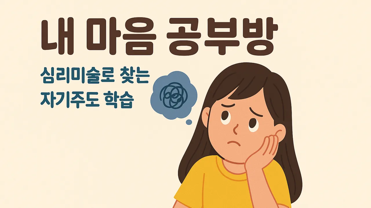 초등 고학년을 위한 심리미술로 찾는 자기주도 학습 " 내 마음 공부방 "