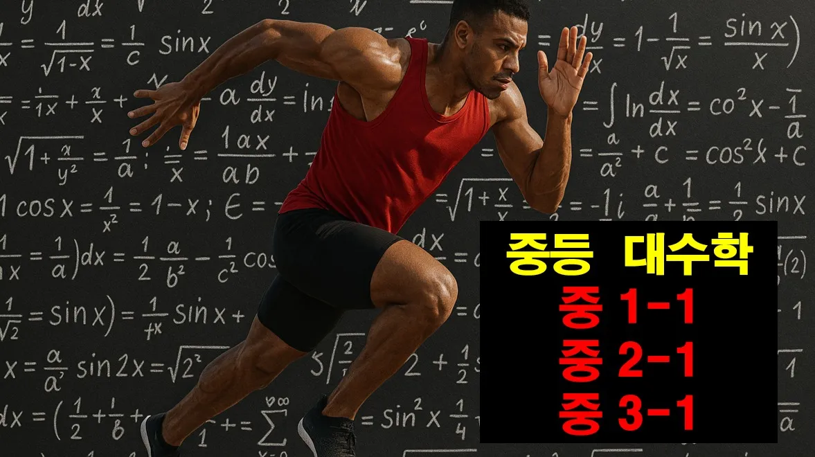 중등선행: 빠른 진도를 원하는 학생을 위한 중등 대수학 (1-1, 2-1, 3-1) : 단원 테스트, 글쓰기 포함