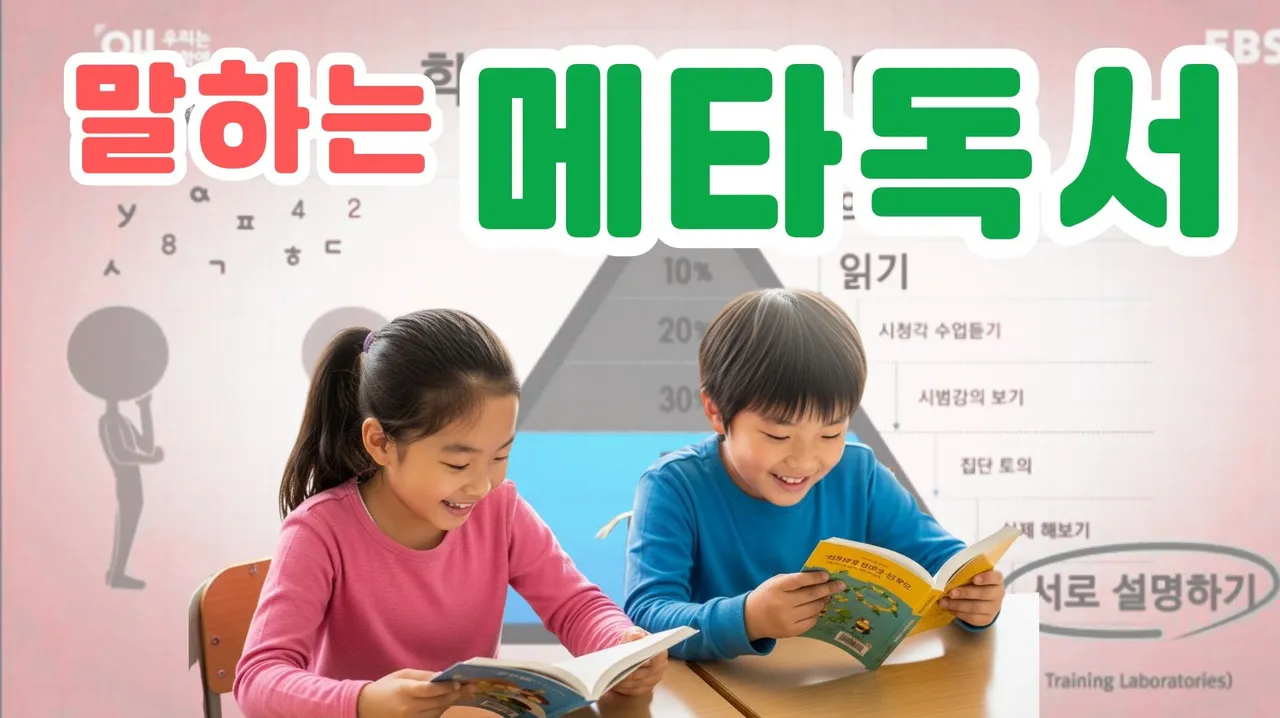 [초등 1-2학년] 학습효과 90%의 비밀! 친구에게 '안 보고' 설명하는 <말하는 메타독서>