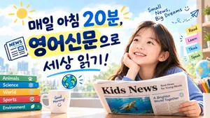 [100% 영어] 매일 아침 20분, 영어신문으로 세상 읽기!