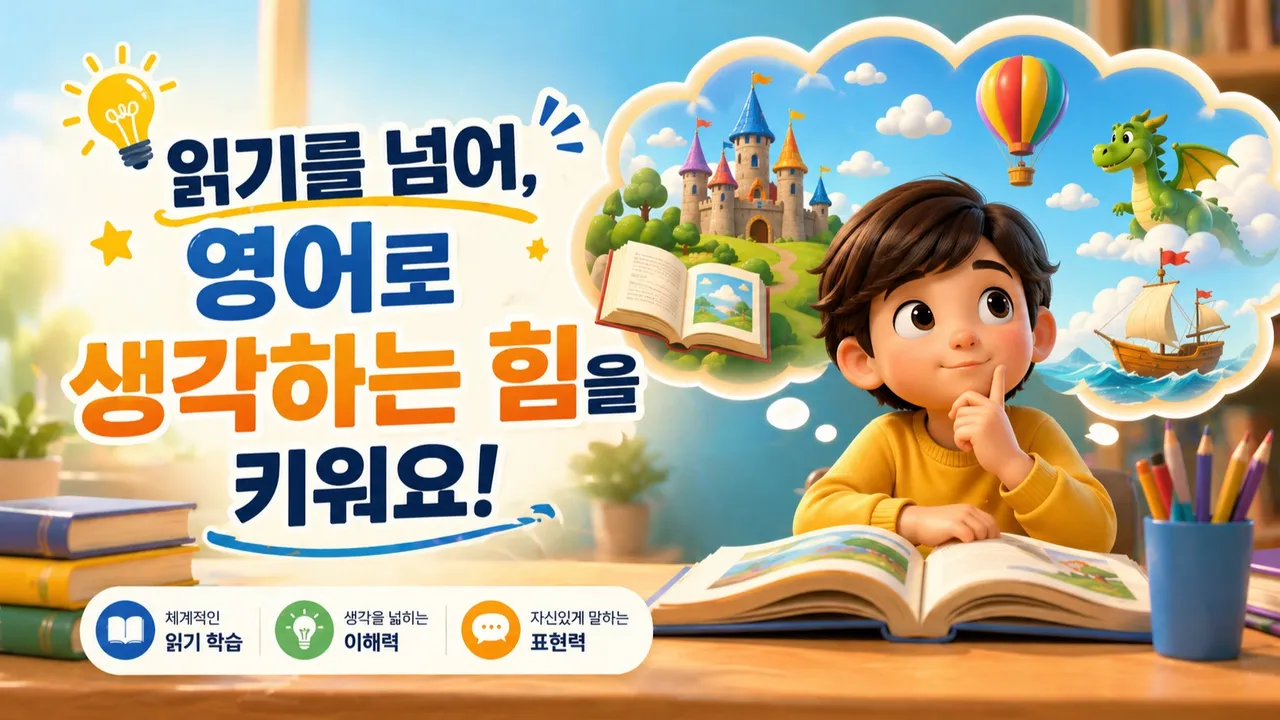 [AR2점대 - 소수정예] Story Thinker-그림책에서 챕터북으로!  읽기에서 말하기로 이어지는 사고력 리딩 수업
