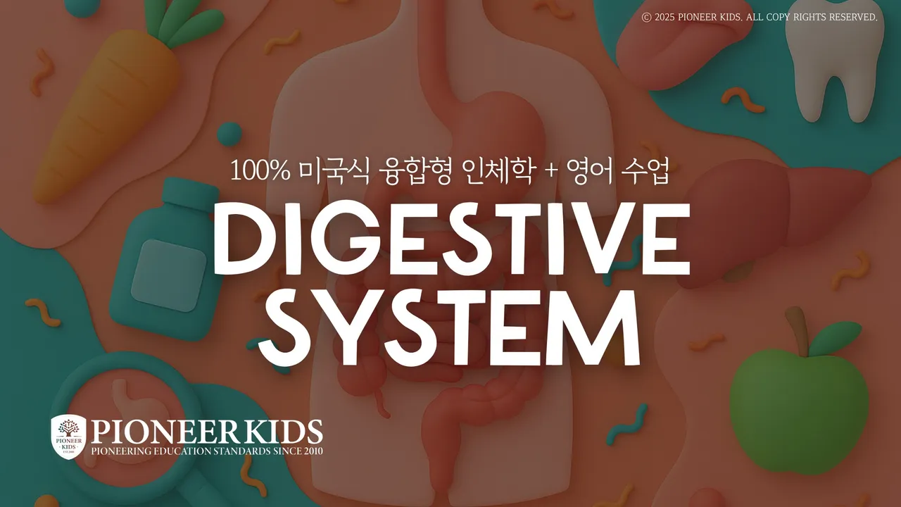 [피오니키즈] 퓨쳐 닥터 인체학 시리즈: 소화계, 호흡계, 심혈관계를 영어로 배워봐요!
