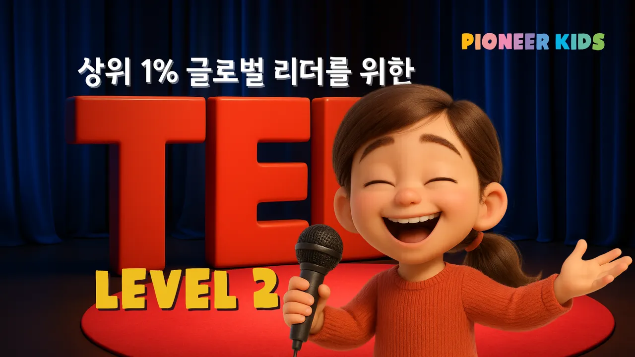 [겨울방학특강]  TED 클럽: 아이의 영감이 세상을 바꾸는 연설로! 미래형 글로벌 리더 프로젝트<Intermediate>