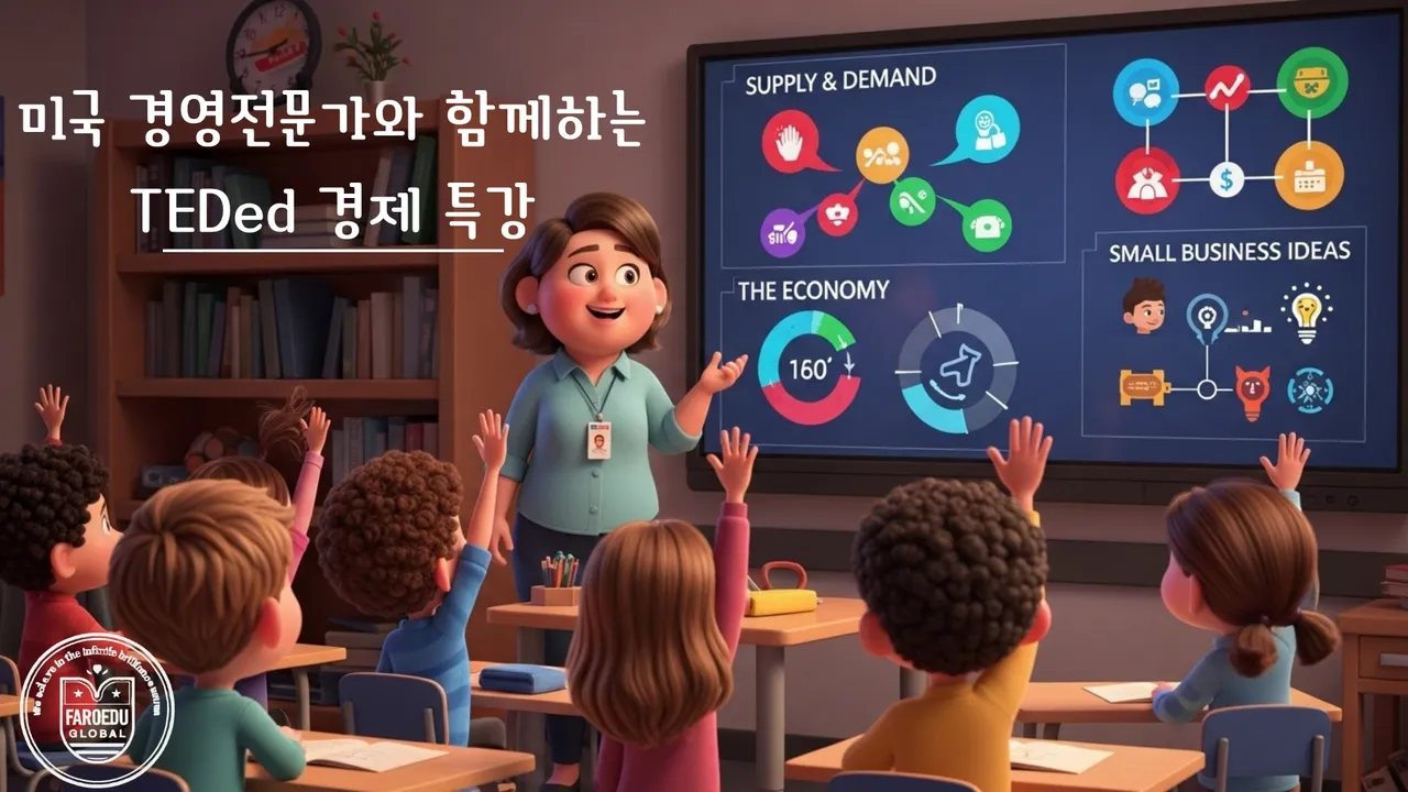 [겨울방학 특강]미국 경영전문가와 함께하는 TEDEd Economy Class (테드 경제)