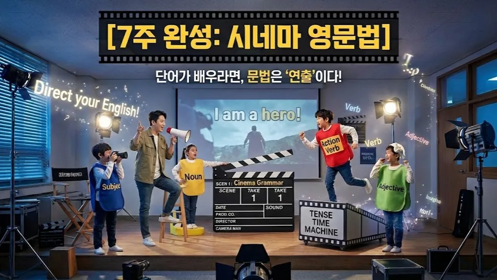 레고보다 쉬운 영어 조립법! 7주 만에 완성하는 영어 뼈대 세우기