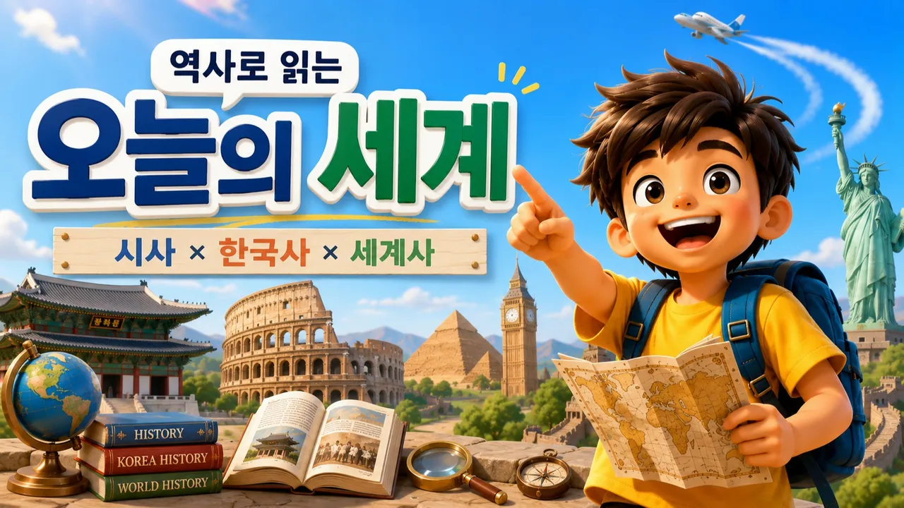 시사X한국사X세계사 - 역사로 읽는 오늘의 세계