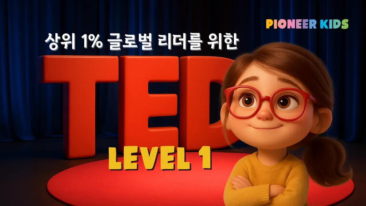 [겨울방학특강]  TED 클럽: 아이의 영감이 세상을 바꾸는 연설로! 미래형 글로벌 리더 프로젝트 <Beginner>