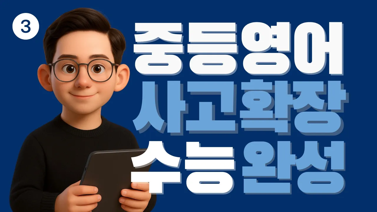 [겨울방학특강] 중등 첫 수능 로드맵 3단계 <지문 전체 흐름+수능 사고력> 상위권은 여기서 갈린다! 독해력 확장 실전 트레이닝(8회)