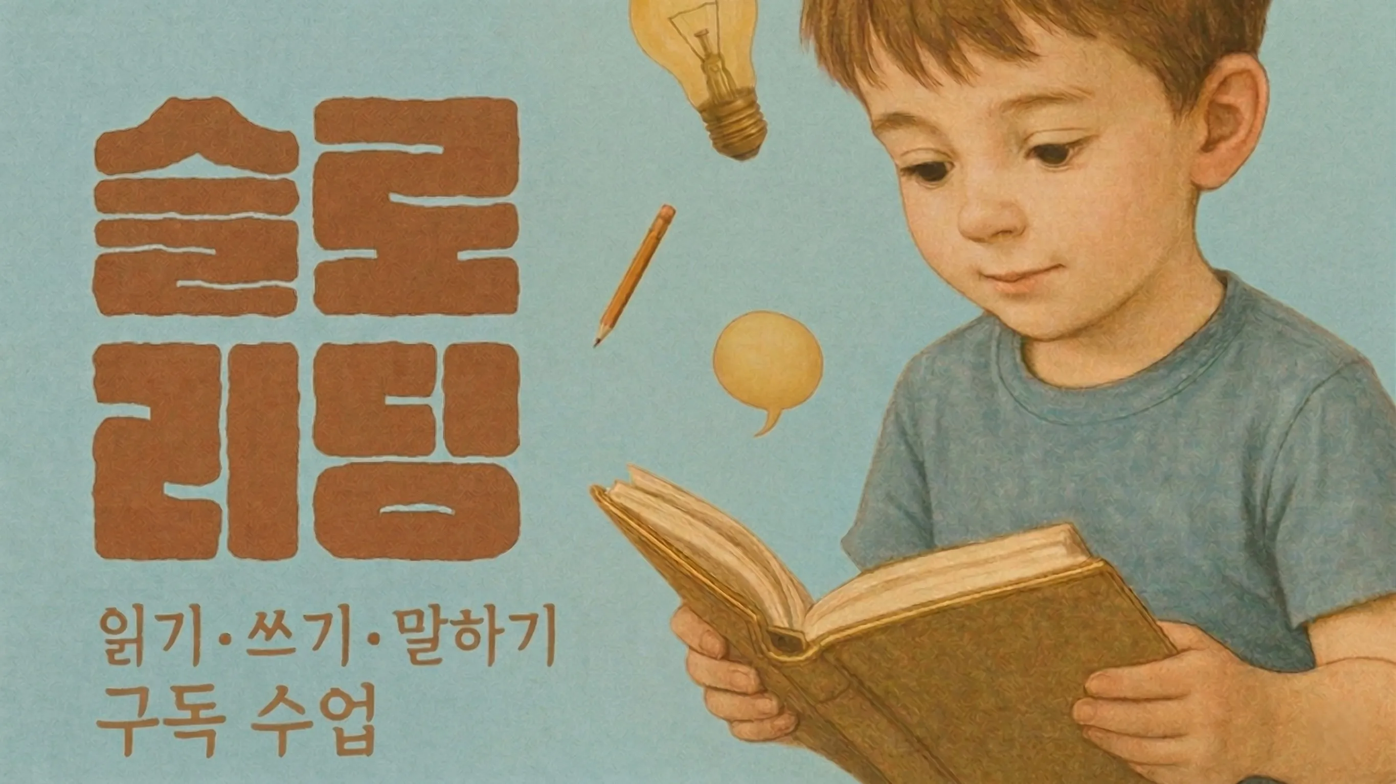 [초3-4] 2학기 슬로리딩으로 책읽기, 말하기, 글쓰기 기초부터 문해력과 사고력까지 키우는 독서 수업