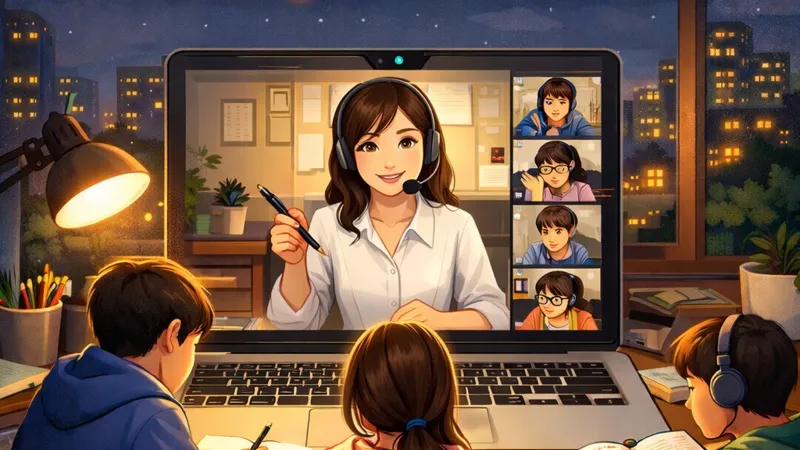 스터디 with me! 저녁시간 여러 친구들과 함께 공부하면 능력도 쑥쑥!!!