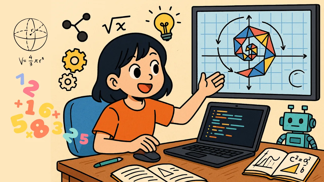 지우쌤의 수학 실험실: 코딩과 함께하는 모험