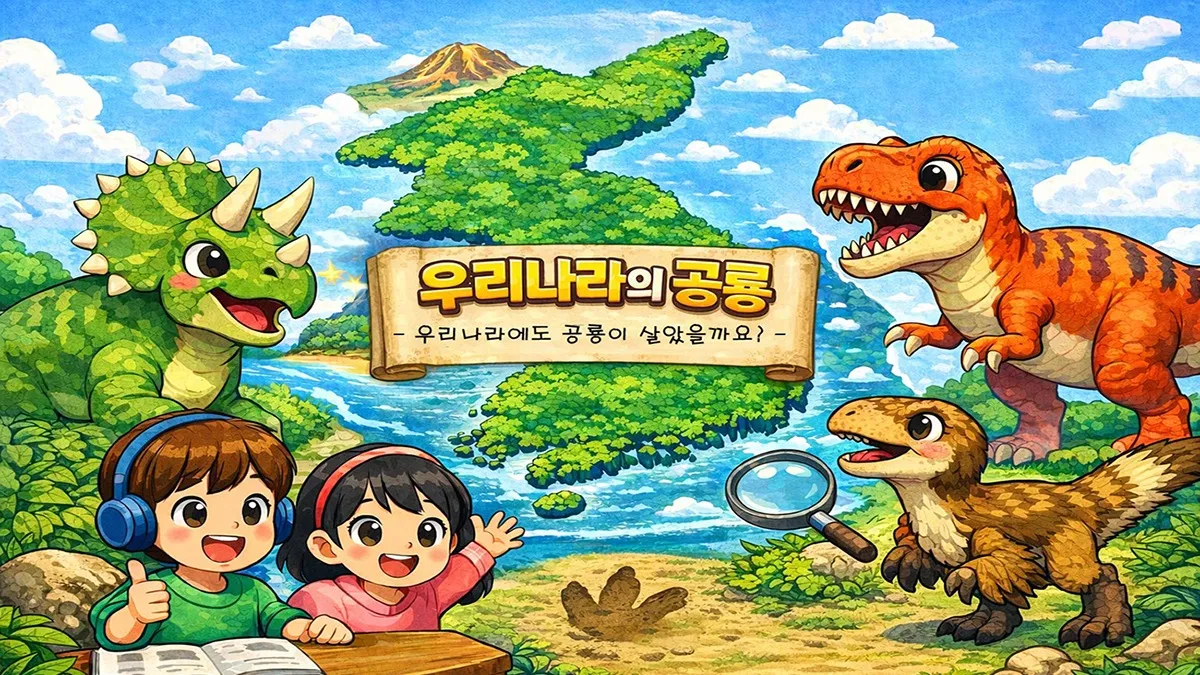 우리나라의 공룡 - 우리나라에도 공룡이 살았을까요?-