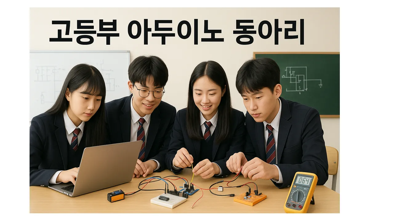 고등 아두이노 코딩 동아리