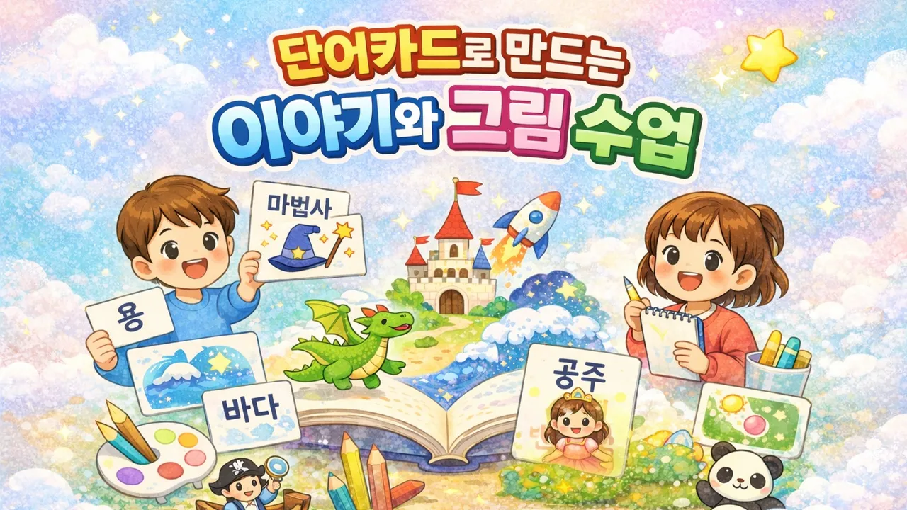 <단어 카드로 만드는 이야기와 그림수업>