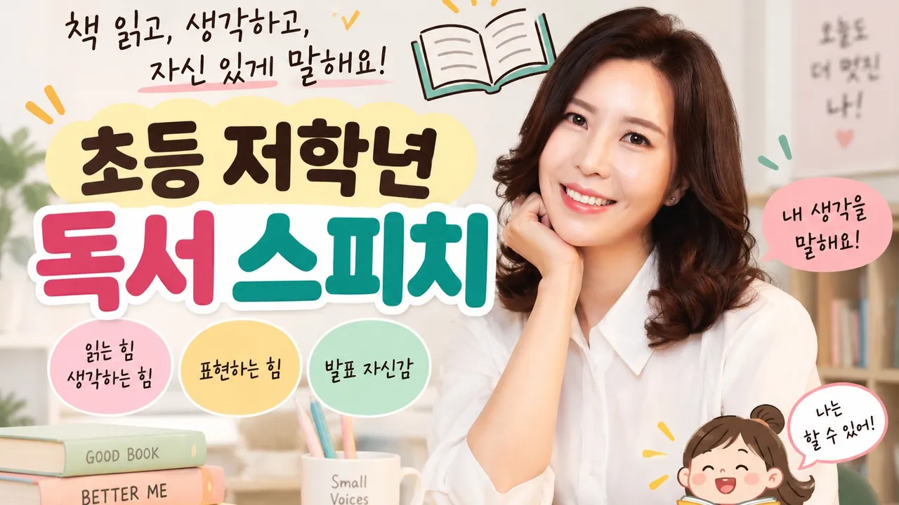 책 읽고 말문이 트이는 초등 저학년 독서스피치