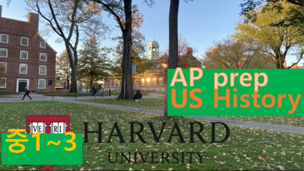 [AP prep US History중1~3] 대치동20년 경력쌤과 1:1 개념수업, AP US H 기초반