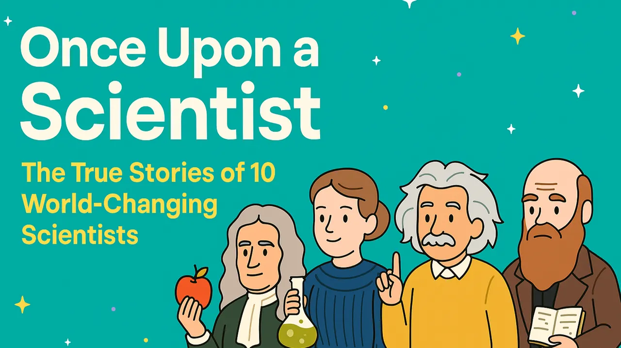 [100% 영어X과학자] Once Upon a Scientist: 질문, 실패, 그리고 정답보다 질문을 믿은 과학자들의 이야기