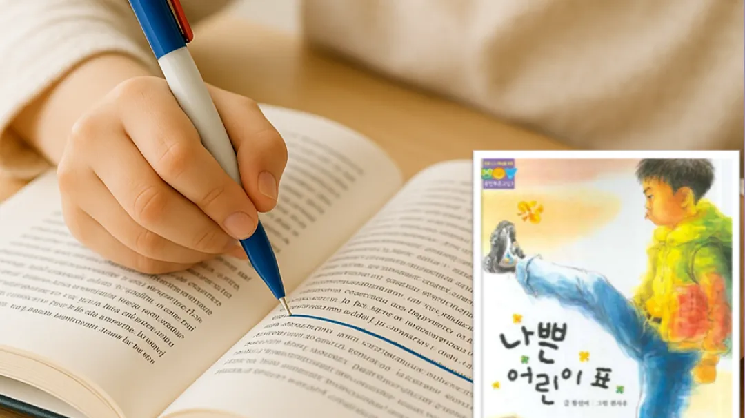 [1~3학년] 주말 독서! 책 한 권 통째로 씹어 먹기, <나쁜 어린이표>
