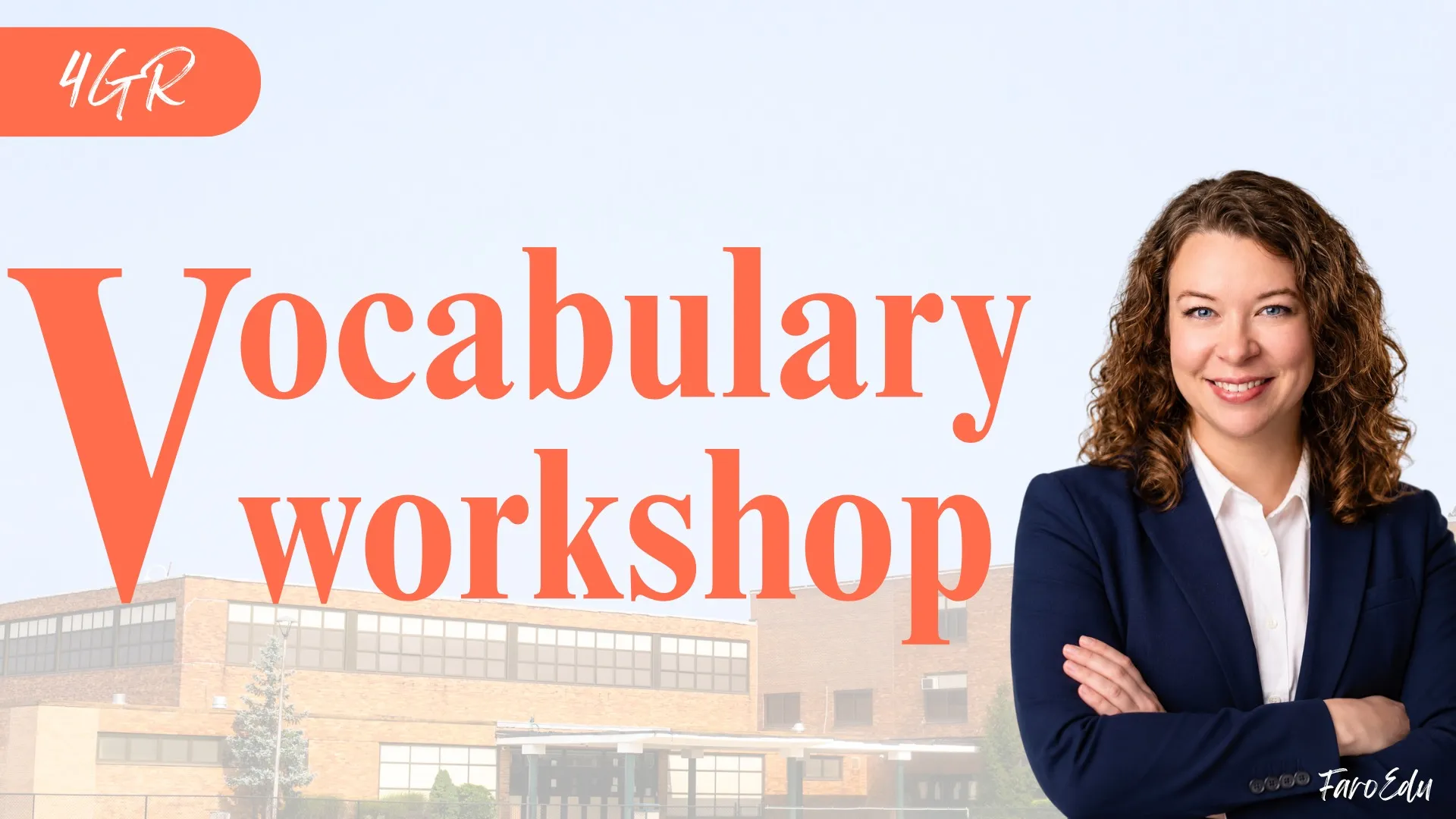 미국 초등 교사의 [4학년 어휘 특강] Vocabulary Workshop Orange