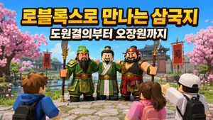로블록스로 만나는 삼국지 - 도원결의부터 오장원까지