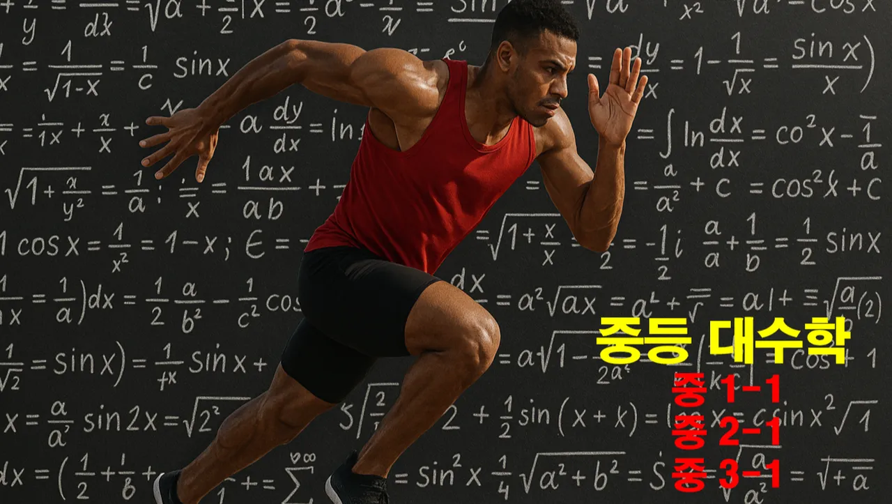 중등선행: 빠른 진도를 원하는 학생을 위한 중등 대수학 (1-1, 2-1, 3-1)