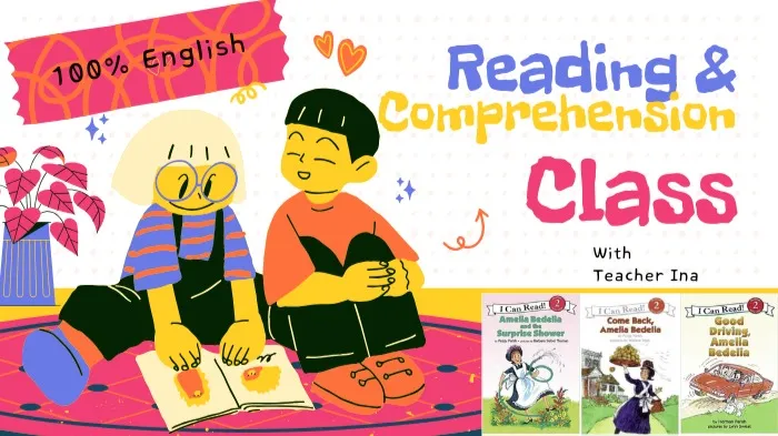 [겨울방학특강] 영어 리딩이 즐거워지는 시간! Amelia Bedelia와 함께 읽어요 — 이해력·어휘력 업!