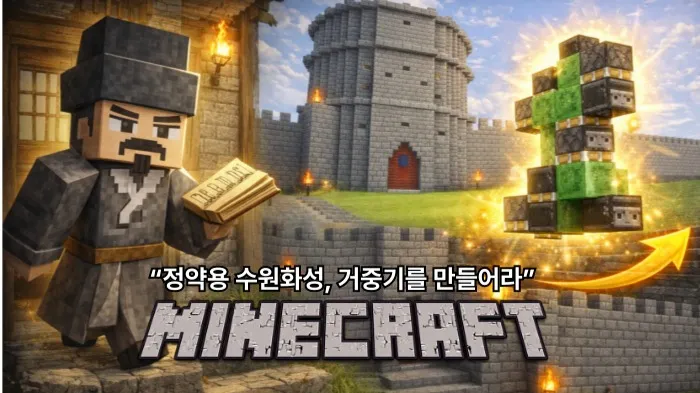 [New] [중급자용] 정약용에 대해 알아보고, 거중기 원리까지 배우기 [마인크래프트X과학]