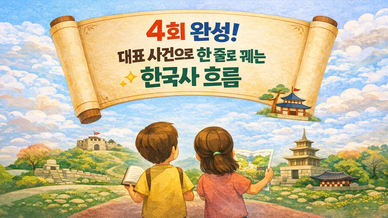 이것만 알아도 한국사 고득점! 대표 사건으로 한 줄로 꿰는 한국사 흐름