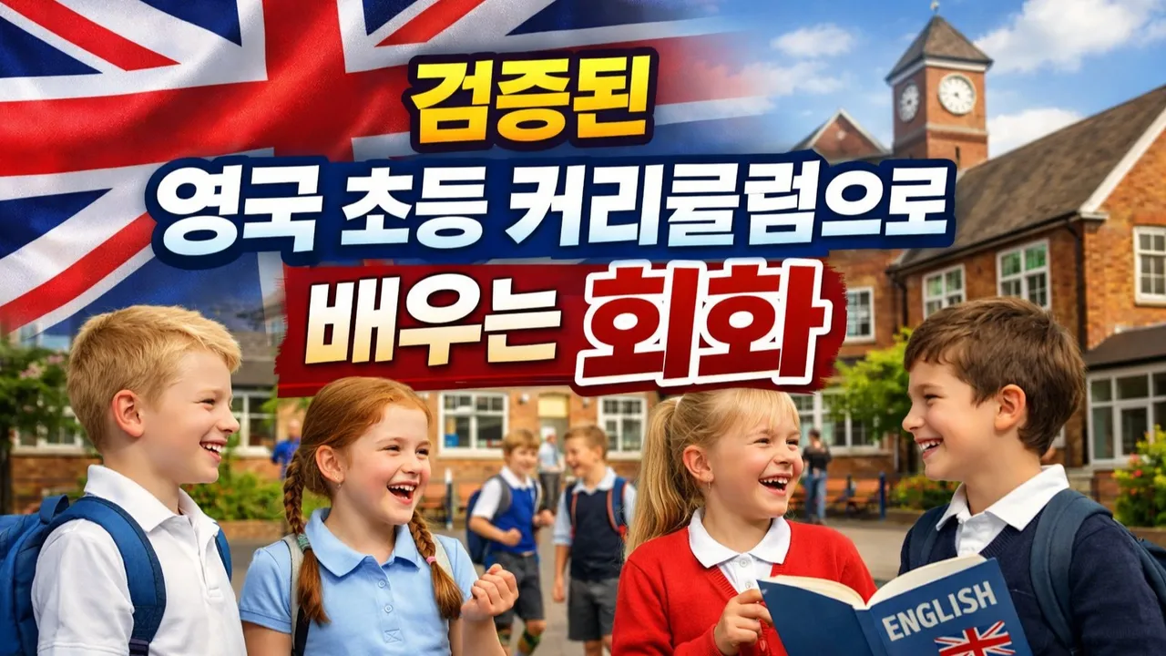 신학기 45% OFF EVENT [소수 정예 6명]  영국초등 커리큘럼으로 배우는 영어회화