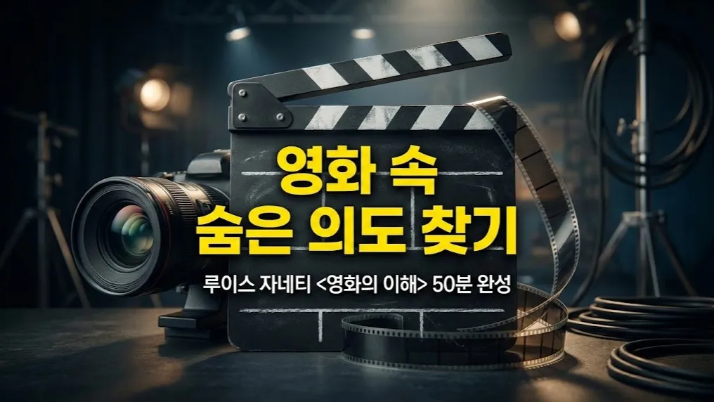 영화 평론가처럼 영화 보기: 루이스 자네티의 <영화의 이해> 입문