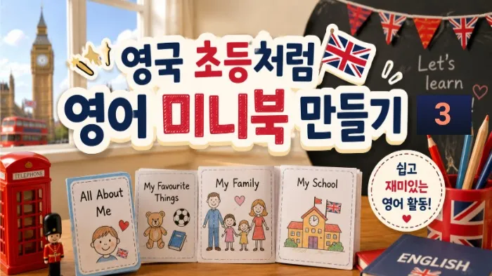 영국초등처럼 영어 미니북 만들기 3탄
